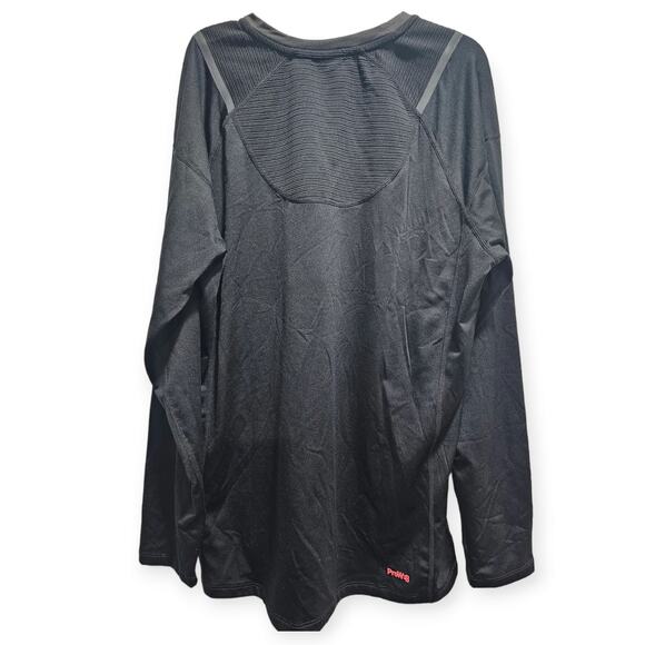 Spyder Active Shirt Size Medium Black Long Sleeve Men New - Picture 2 of 2